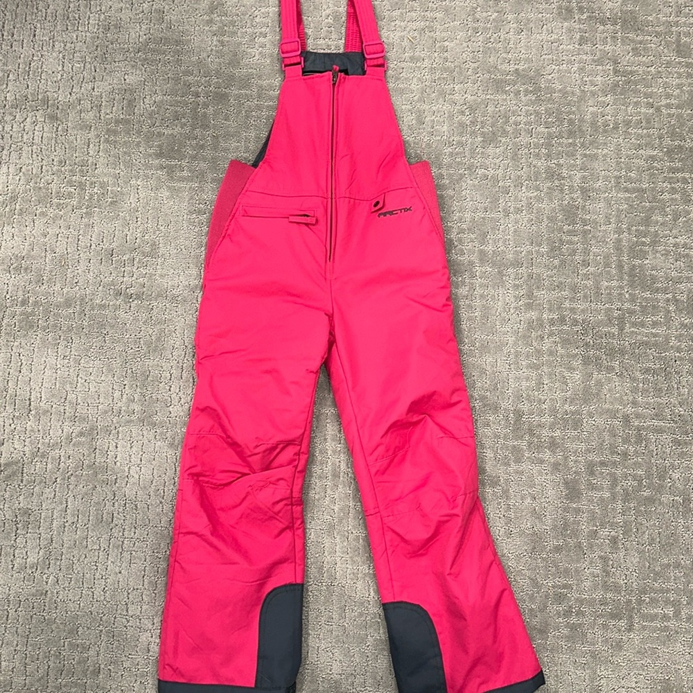 Girls snow bibs